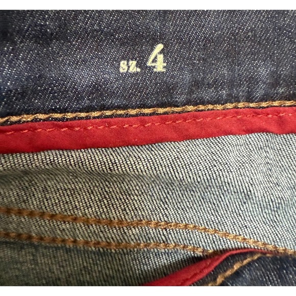 White House Black Market The Skinny Ankle Jeans Dark Wash Size 4 Womens Denim - Picture 3 of 6
